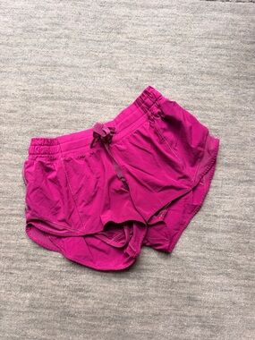 Lululemon Hotty Hot Shorts Pink Size 4 (Lined, Zip Pocket) m
